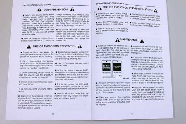 Case 1825 Uni-Loader Parts Catalog Operators Manual Owners Set Catalog Book - Image 10