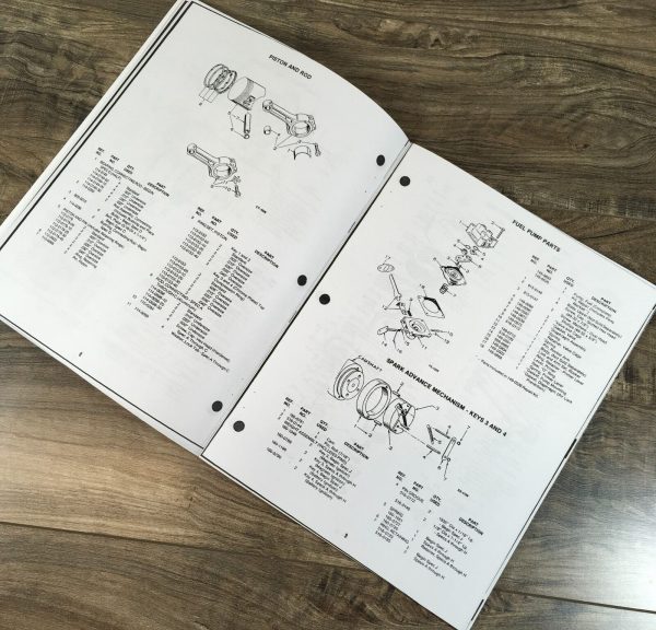 Onan CCK CCKA Industrial Engine Parts Manual Catalog Book Assembly Schematics - Image 4