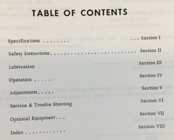 Oliver 1955 Tractor Operators Manual Owners Book Maintenance Adjustments Lube - Image 3