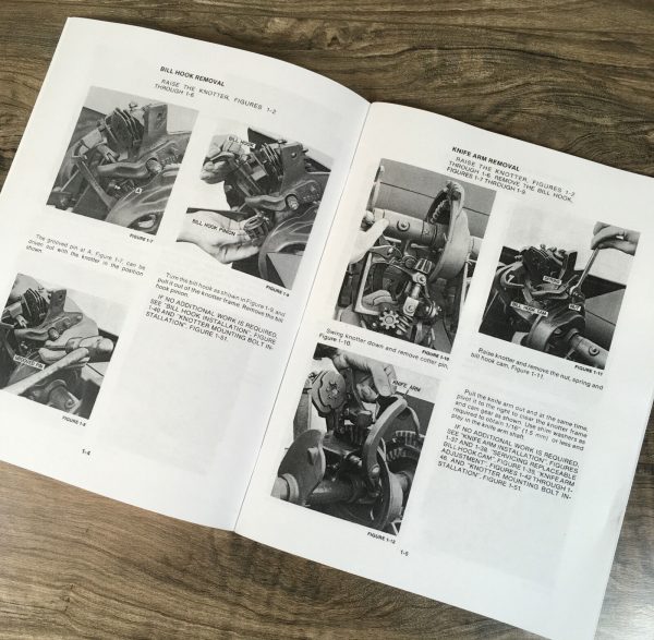 New Holland 275 311 316 565 Square Baler Knotter Service Repair Shop Manual - Image 3