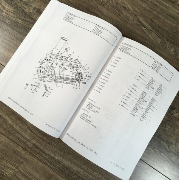 Massey Ferguson 500C Crawler Loader Parts Manual Catalog Book Assembly Schematic - Image 9