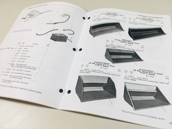 Gehl 2500A Skid Steer Loader Parts Assembly Manual Catalog Exploded Views Book - Image 5