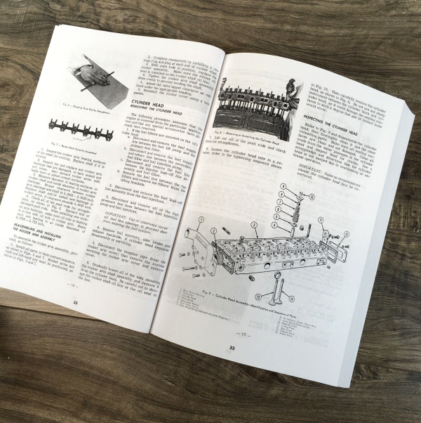 Massey Ferguson 510 Combine Service Parts Manual Set Repair SN Prior to 1201 00 - Image 7