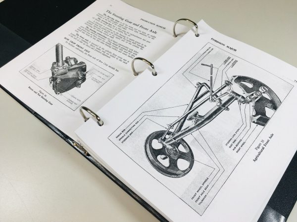 Ford Fordson Major Super Tractor Service Repair Manual Owners Parts Catalog Set - Image 11