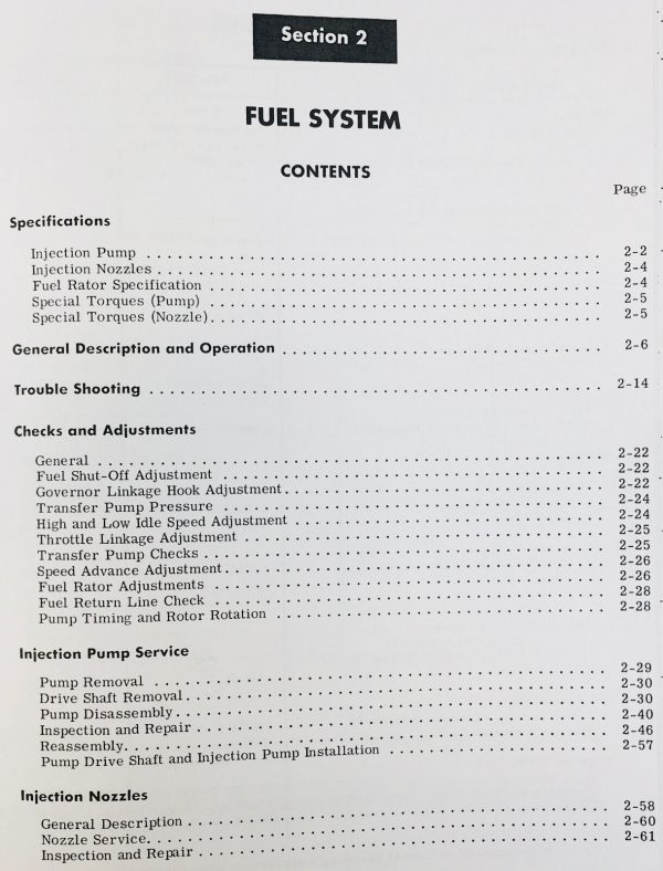 International 4100 4156 Tractor Dt-429 Diesel Engine Service Manual Overhaul - Image 4