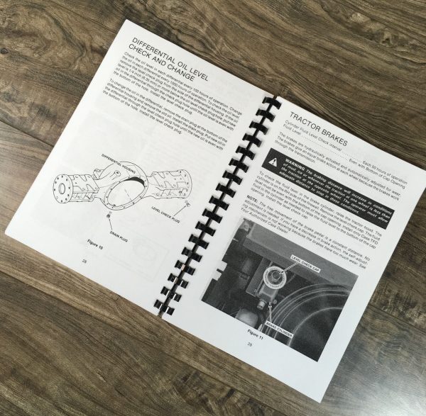 Case 4490 Tractor Operators Manual Owners Book Maintenance Adjustments More - Image 5