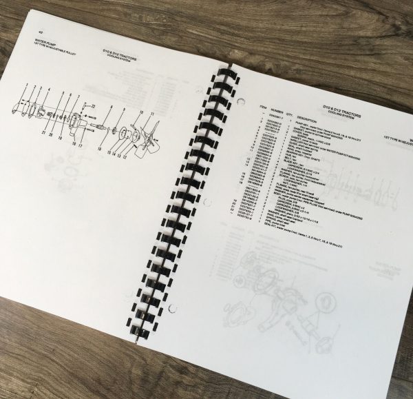 Allis Chalmers D10 D12 Tractor Owners Operators Manual Parts Catalog Series Ii 2 - Image 11