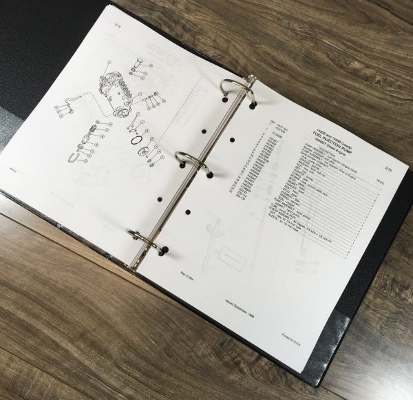 Case 1450B 1455B Crawler Parts Manual Catalog Assembly Schematic Exploded Views - Image 6