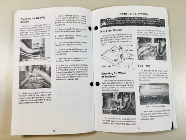 J I Case W11B Loader Operators Owners Manual Operation Controls Maintenance - Image 5