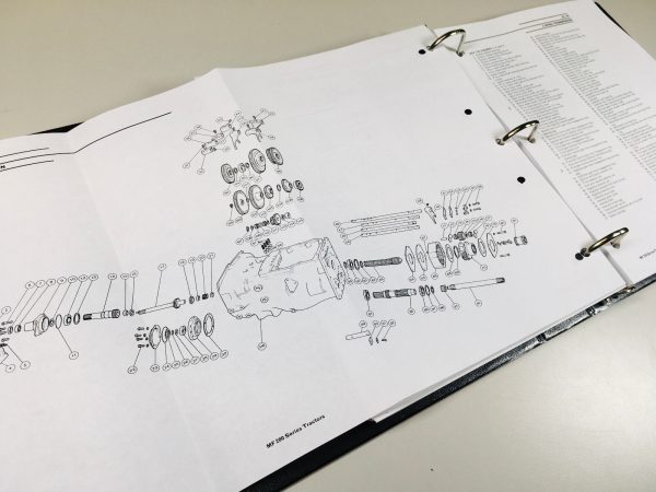 Massey Ferguson 20B 20D 30E 50E Tractor Loader Backhoe Industrial Service Manual - Image 10