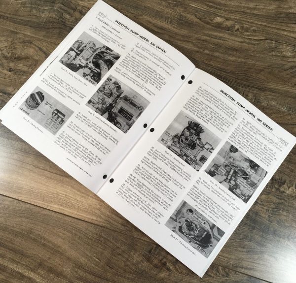 International U312 UD466 UDT466 Diesel Power Unit Service Manual Set Repair - Image 5