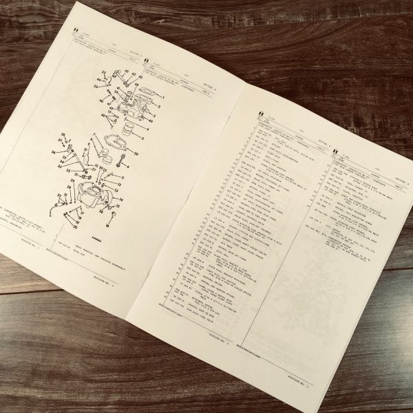 International 3616 Loader Tractor Engine Service Parts C-221 6 Cyl. Manual Set - Image 11