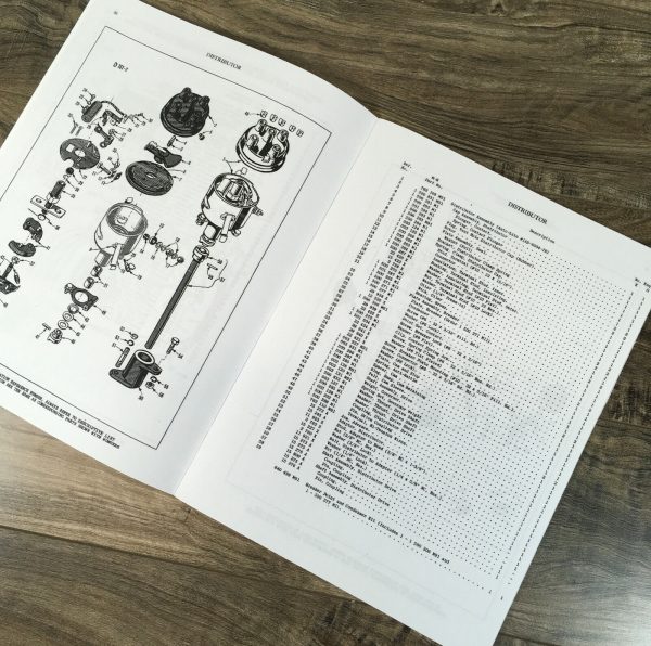 Massey Harris Mustang Tractor Parts Repair Manual Catalog Assembly S/N 1001 & Up - Image 9