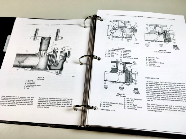 Ford 340A 540A Tractor 745 Loader 765 Backhoe Service Parts Operator Manual Set - Image 12