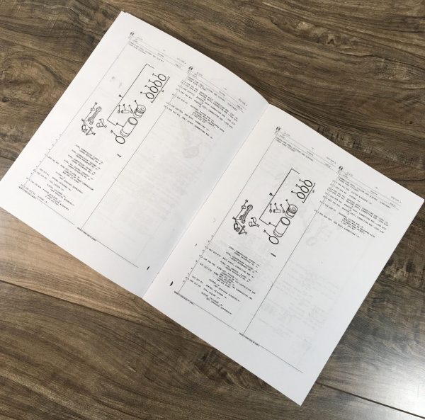 International 2400B 2405B 2410B 2412B LoBoy Diesel Tractor Parts Manual Set D179 - Image 12