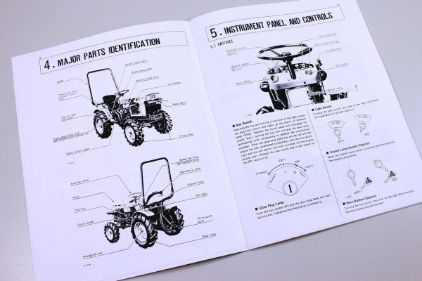 Kubota B6100Hst B7100Hst Tractors Operators Owners Manual Diesel 4Wd 2Wd - Image 3