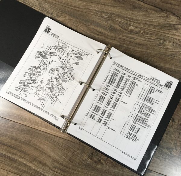 Ford 8000 8200 8400 8600 8700 Tractor Parts Manual Catalog Book Assembly - Image 7