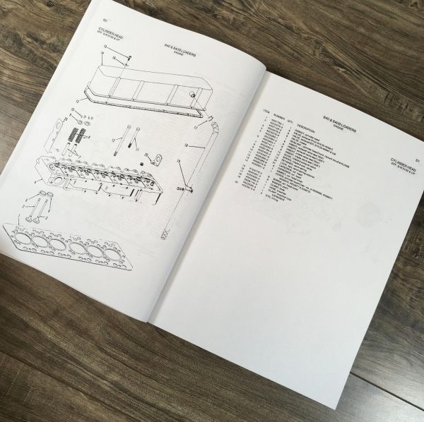 Allis Chalmers Model 840 840B Articulated Wheel Loader Parts Manual Catalog Book - Image 5