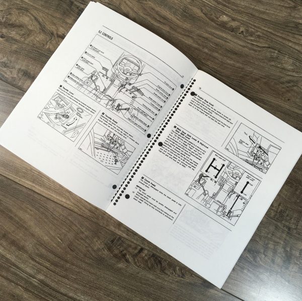 Kubota B1550D B1750D B1550E B1750E Tractor Operators Owners Manual Maintenance - Image 4