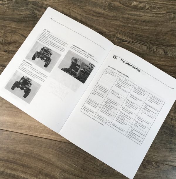 Kubota B6100 B6100E B7100 Tractor Operators Manual Owners Book Maintenance - Image 5