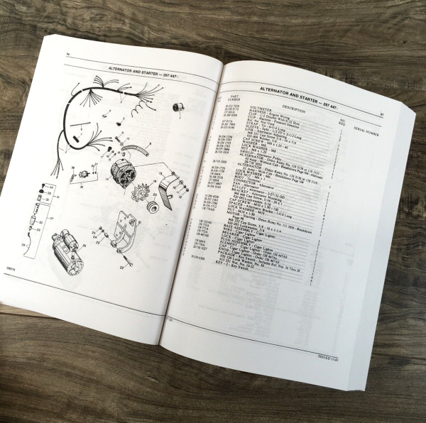 White 2-105 Tractor Parts Manual Catalog Book Assembly Schematics Exploded Views - Image 8