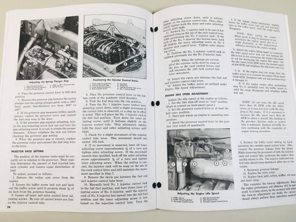 Massey Ferguson Mf 98 Diesel Tractor Owners Operators Manual - Image 6