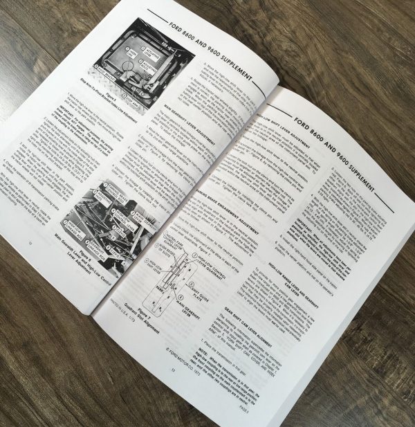 Ford 8000 8100 8200 8400 8600 9600 Tractor Service Manual Repair Shop Technical - Image 3