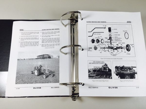 Oliver 770 880 Tractor Service Repair Manual Parts Catalog Workshop Book Set - Image 7