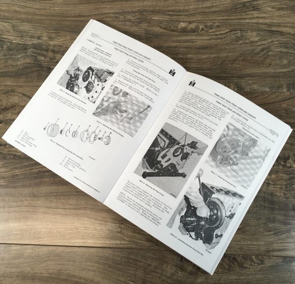 International TD-20B Crawler Tractor Service Manual Set Repair Shop Repair Book - Image 4