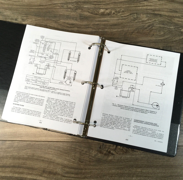 Massey Ferguson MF 40 Tractor Loader Backhoe Service Repair Workshop Manual Mf40 - Image 9