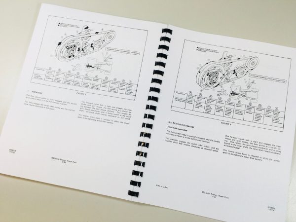 Allis Chalmers 912H 914 916H 917H Lawn Garden Tractor Service Operators Manual - Image 6