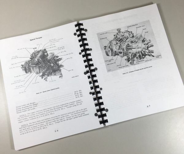 International 3400A Diesel Tractor Service Manual Set Shop Book Workshop D-179 - Image 11