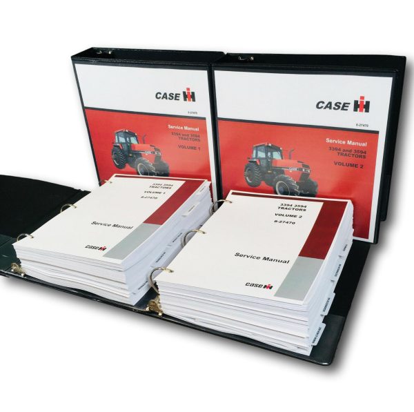 Case Ih 3394 3594 Tractor Service Manual Repair Shop Technical Book Workshop