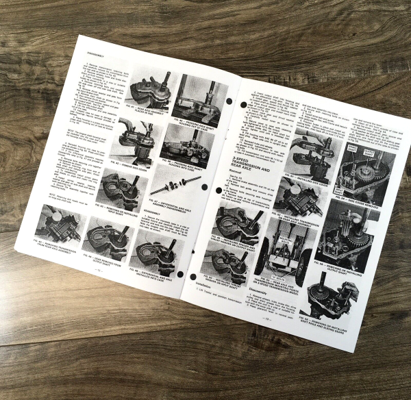 Massey Ferguson MF7 MF8 7 8 Lawn Garden Tractor Mower Service Manual Repair Shop - Image 4