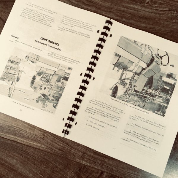 Farmall International Hydrostatic Drive For 86 666 Tractor Service Manual Ih - Image 7