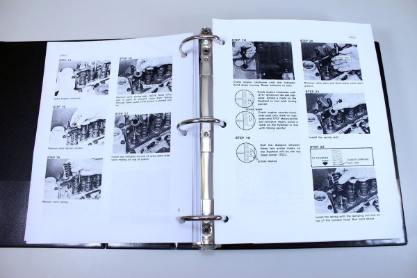 Set Case 1835 Uni-Loader Skid Steer Service Parts Catalog Manual Shop In Binder - Image 4