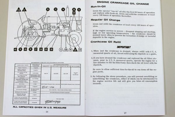 Ji Case 470 570 Tractor Owners Operators Manual Maintenance Controls - Image 4