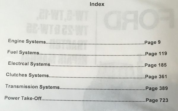 Ford 8530 8630 8730 8830 Tractor Service Parts Manual Shop Set Workshop Repair - Image 3