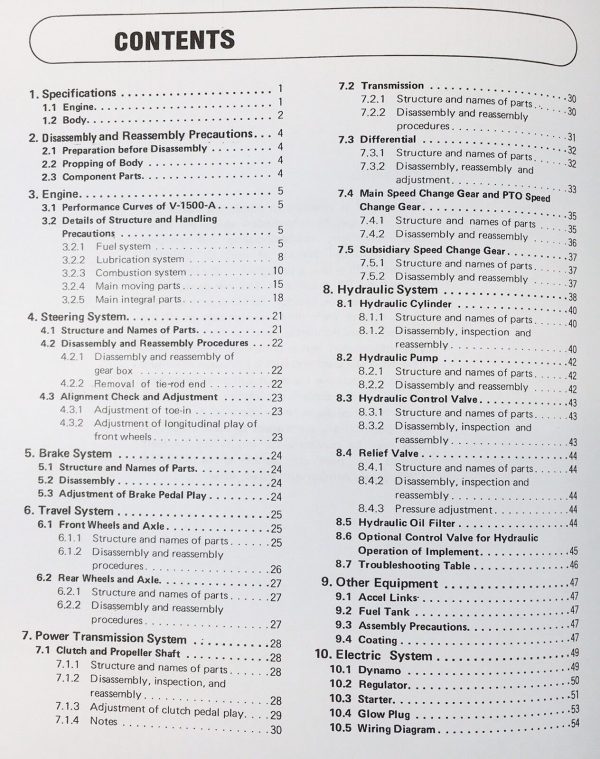 Kubota L285 Tractor Service Repair Manual Technical Shop Book Workshop Wsm - Image 2