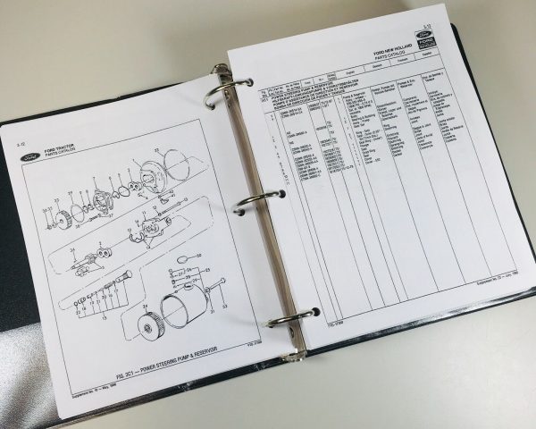 Ford 555 550 Tractor Loader Backhoe Service Parts Manual Repair Overhaul - Image 10