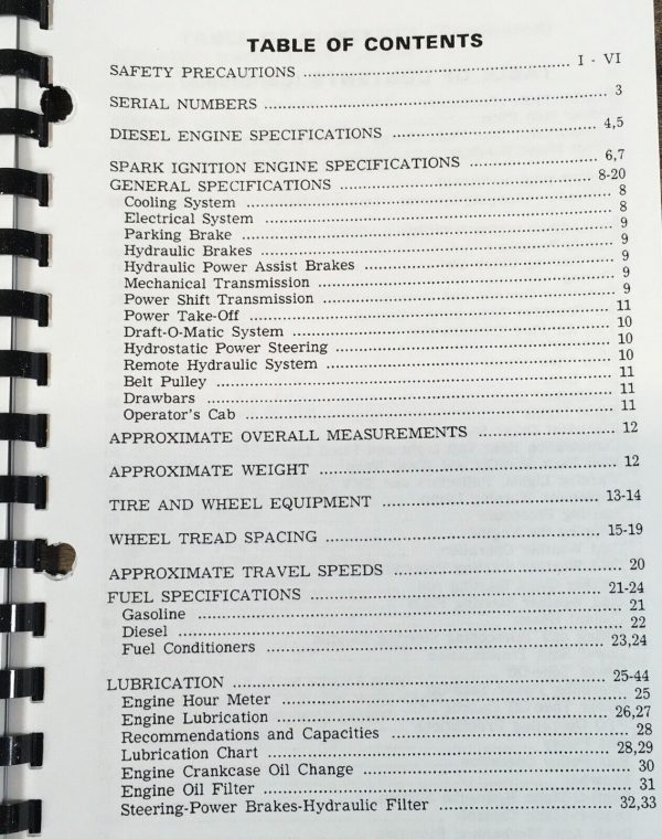 Case 870 Tractor Service Manual Parts Catalog Operators Owners Set SN 8736001-Up - Image 10