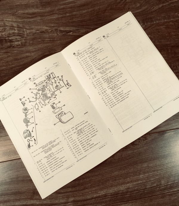 International 706 2706 Tractors Engine Only Service Parts C-291 6 Cyl Manual Set - Image 5