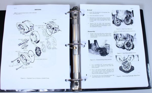 Case 450 Crawler Dozer Loader Operators Parts Service Manual 188 Diesel Engine - Image 7