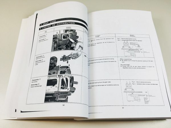 Kubota L245Dt Tractor Service Manual Parts Set Catalog Repair Shop Workshop 4Wd - Image 11