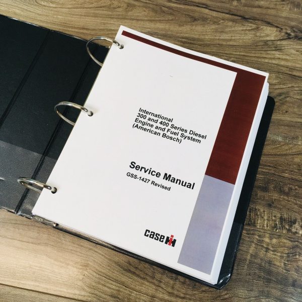 International 1480 Combine Service Parts Operators Manual Set Repair Shop DT466B - Image 9