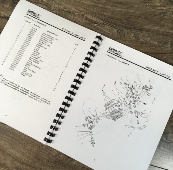 Carlton Model 2300-4 Stump Grinders Operators Manual Owners Book Maintenance - Image 9