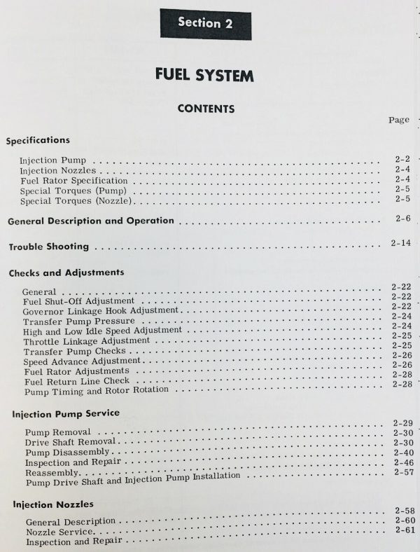 International Dt-429 Engine Only 4100 4156 Tractor Service Parts Manual Set Shop - Image 3