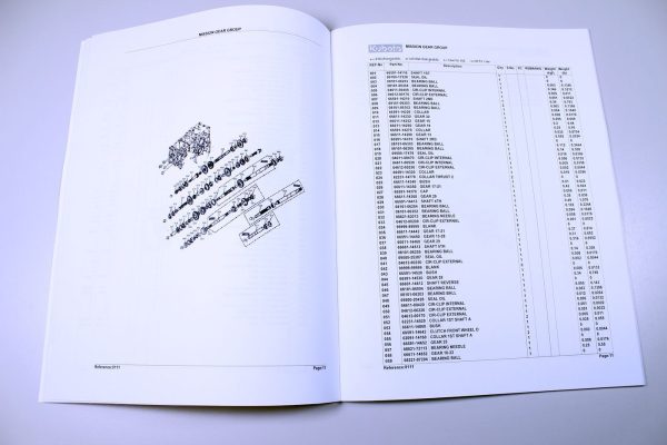 Kubota B6000 B6000E B6000D Tractor Parts Assembly Manual Catalog Exploded Views - Image 3