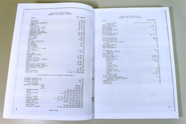 Sperry New Holland L-35 Skid Steer Loader Parts Catalog Manual Exploded Views - Image 3