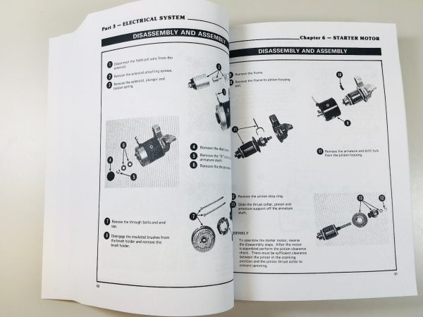 Ford 1100 Tractor Service Manual Parts Catalog Repair Overhaul Shop Book Set - Image 5